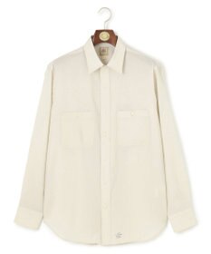 J.PRESS MEN 濡れを寄せ付けずアクティブな着心地【撥水 / ウォッシャブル】デューエイトレギュラーカラーシャツ アイボリー系