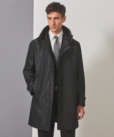 GOTAIRIKU 【シーンレスに対応】ブライトシャンブレーミリタリーパーカ コート