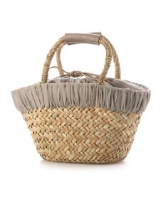 UNBILLION カシュカシュ cachecache / 口元かがりカゴバッグ