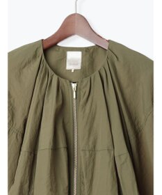 Te chichi タックギャザーボリュームポンチョブルゾン