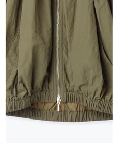 Te chichi タックギャザーボリュームポンチョブルゾン