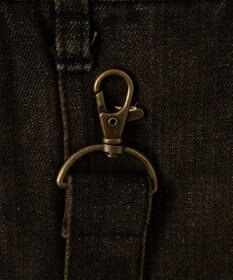 WEGO ヴィンテージウォッシュサス付スカパン