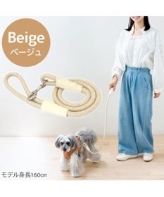 PET PARADISE ペットパラダイス ロープ リード ベージュ　４Ｓ～３Ｓ
