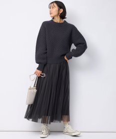 23区 【一部店舗限定/洗える】ハニカム ニット