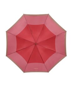 MOONBAT FURLA(フルラ) カラーボーダー 折りたたみ傘 大きめ 55cm 日本製