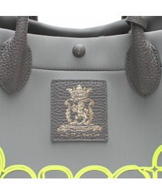 A.D.M.J. 【魔法の様に軽い】マジックライト/コード刺しゅうキューブトート25cm