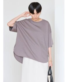 AMERICAN HOLIC 接触冷感裾ラウンドカットプルオーバー