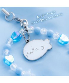 Mother garden しろたん ビーズストラップ 《水色》 単品