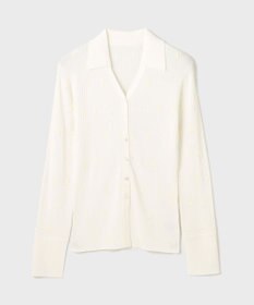 GRACE CONTINENTAL ビジューリブニットトップ