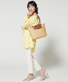 LA BAGAGERIE フラップかごトートバッグ