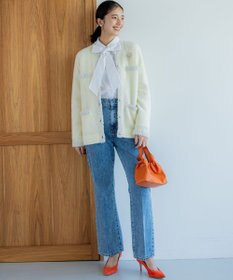 組曲 ツイードニット ジャケット