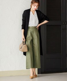 Tiaclasse 【UVケア・接触冷感】さらっと羽織れる膝丈ロングトッパーカーディガン