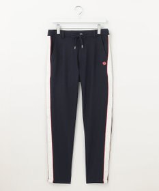 PW CIRCULUS 【MEN】【洗える/帯電防止/ストレッチ】ロゴ サイドライン パンツ