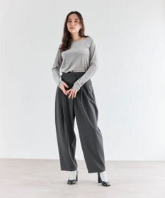 #Newans 【洗濯機可／ 前後着用可】 シアーベロアプルオーバー