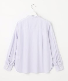 J.PRESS LADIES 【洗える】 BEZ VEGA フリル ストライプ ブラウス