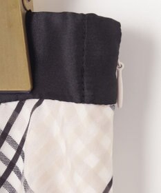 ANY SIS 【洗える】ツートーンシアーチェック スカート