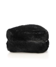 UNBILLION カシュカシュ cachecache / ミンク風エコファー2wayボックストート