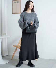 WEGO ケーブルショートニット