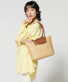 LA BAGAGERIE フラップかごトートバッグ