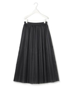 ICB 【洗える】シアープリーツオーガン スカート