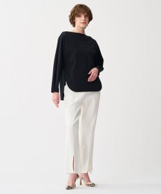 uncrave ダブルフェイスジャージー ドルマンスリーブトップス