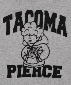 WEGO 【ユニセックス着用ITEM/SMLサイズ展開】ジャガードグラフィックプルオーバー