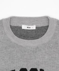 WEGO 【ユニセックス着用ITEM/SMLサイズ展開】ジャガードグラフィックプルオーバー