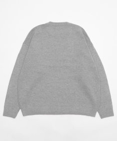 WEGO 【ユニセックス着用ITEM/SMLサイズ展開】ジャガードグラフィックプルオーバー