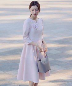 TOCCA PUPPY TOOTH ドレス ピンク系