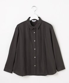 J.PRESS LADIES コンパクトトリコット シャツライク カットソー