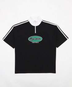 WEGO 【ユニセックス着用ITEM/MLサイズ展開】ヘビーウェイトハーフジップT（SS）