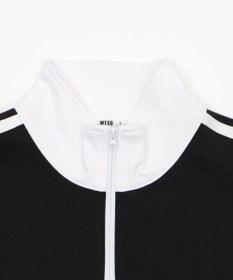 WEGO 【ユニセックス着用ITEM/MLサイズ展開】ヘビーウェイトハーフジップT（SS）