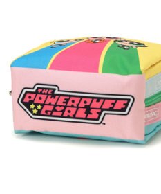 LeSportsac SQUARE COSMETIC/パワーパフ ガールズイエロー/ミントスクエアコスメティック