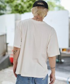 WEGO 【ユニセックス着用ITEM/MLサイズ展開】ステンシルロゴグラフィックT（SS）