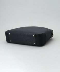 GOTAIRIKU 日本製【PELLE MORBIDA】型押しレザー ブリーフバッグ