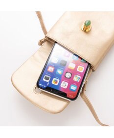 UNBILLION ペルケ perche ジェムストーンヒネリモバイルショルダー