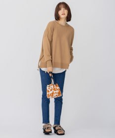 23区 【12色展開/新色追加】ウーステッドウール ビッグシルエット ニット