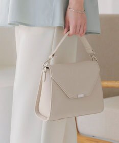 Tiaclasse 【安田美沙子さん着用・4way /2TYPEハンドル】パールチェーン付きハーフフォーマルミニバッグ