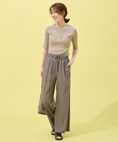 ANY ラメリブニット