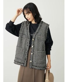 Green Parks ・ＥＬＥＮＣＡＲＥ　ＤＵＥ　ツィードノーカラーベスト