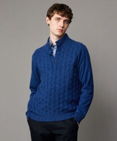 JOSEPH ABBOUD 【柔らか】シャンブレーツイルピーチ シャツ