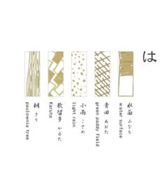 PRESENTERS ROOM toumei / 箔 hashioki 木箱入り5個セットは