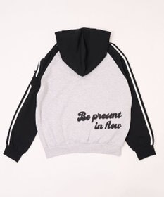 WEGO 【ユニセックス着用ITEM】ラインラグランZIPパーカー