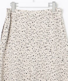 自由区 【洗える】スモールペタルプリント マーメイドスカート