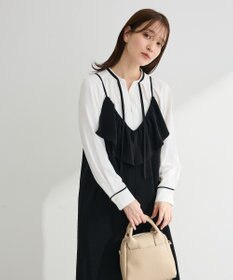 Green Parks リボンブラウス