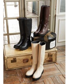 earth music&ecology ＯＲｉｅｎｔａｌＴＲａｆｆｉｃ　タンクソールロングブーツ