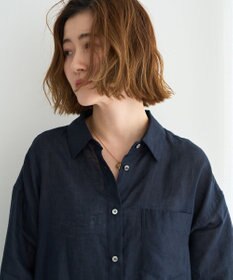 YECCA VECCA 3wayフレンチリネンシャツ