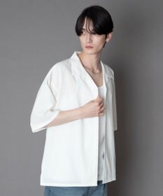 WEGO 【セットアップ対応】TRオープンカラーシャツ（SS）