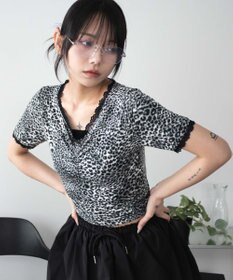 WEGO レオパードレースちびT