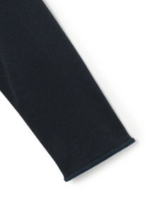 23区 【先行予約】シャイニーコットンテリー ハーフジップ スウェット